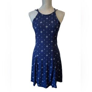 MUDD Blue soft strappy racer back summer dress Size Medium